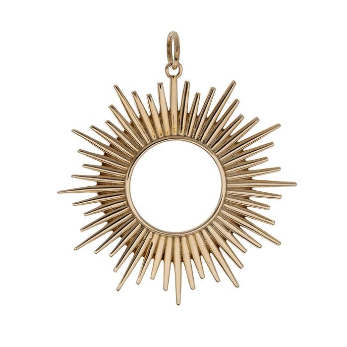 NuGold Sunburst Necklace