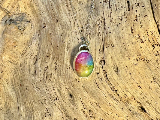 Luz del Arcoíris in Sterling Silver