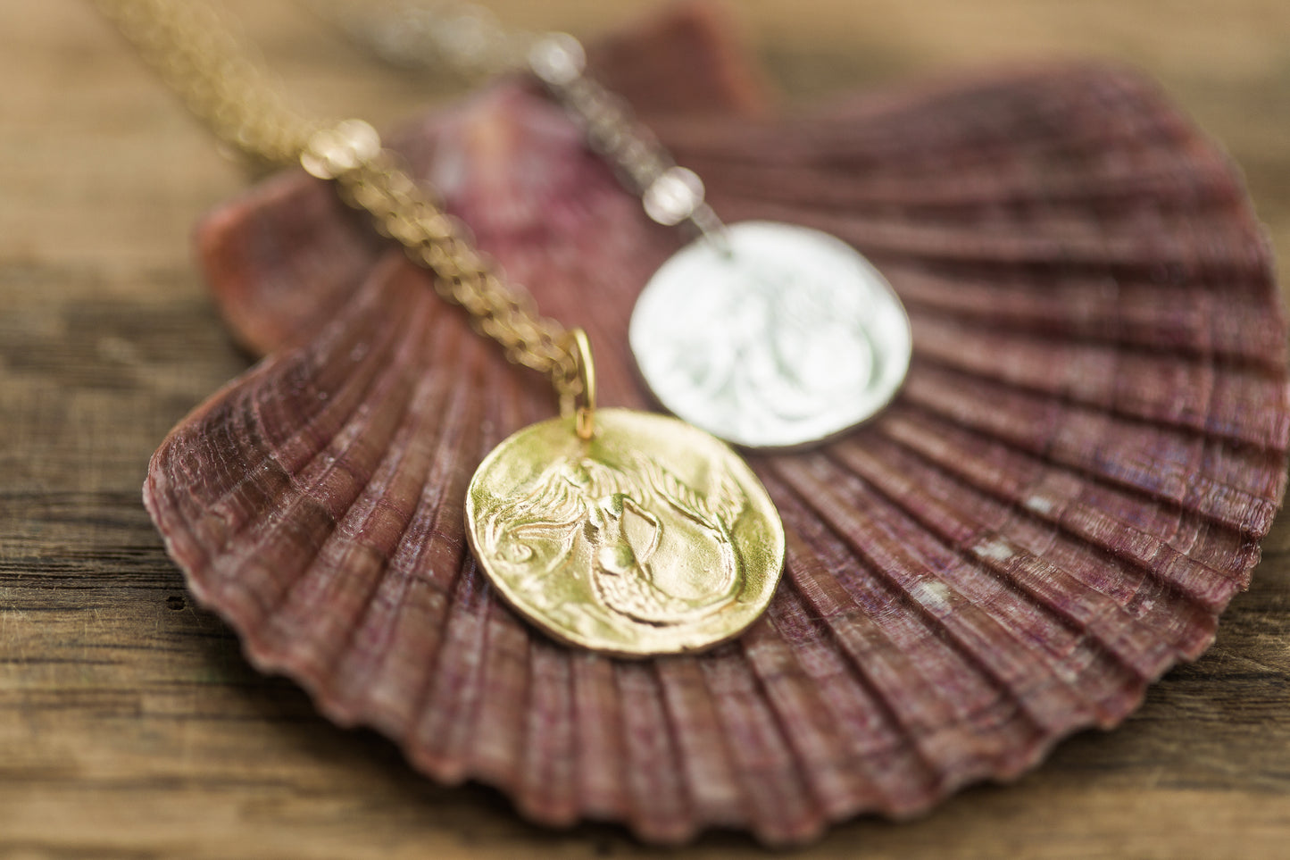 Mermaid Coin Necklace