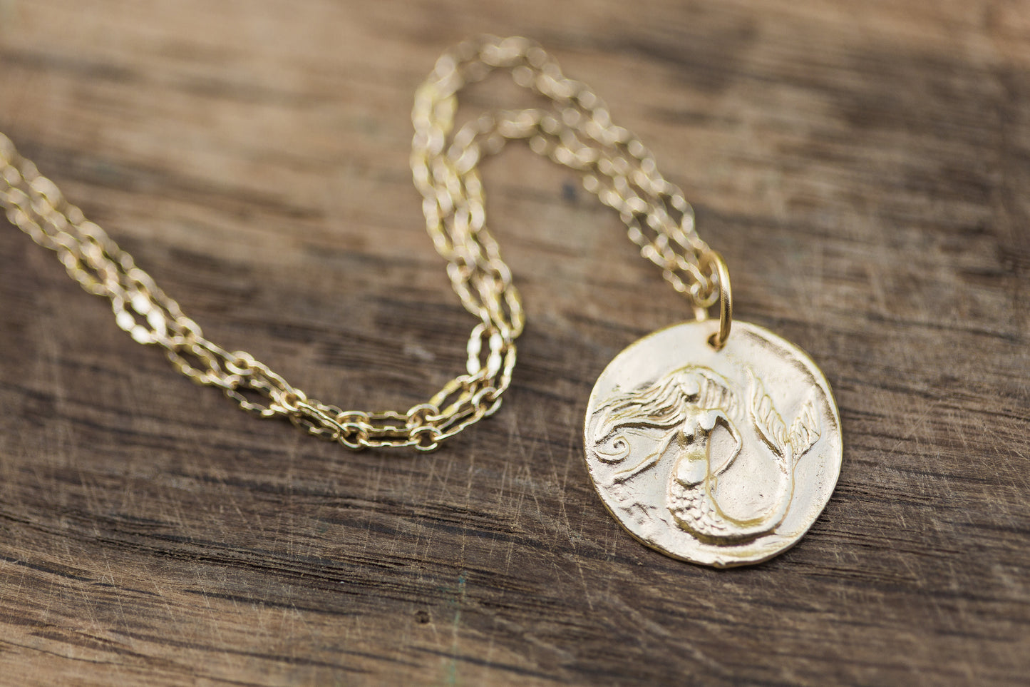 Mermaid Coin Necklace