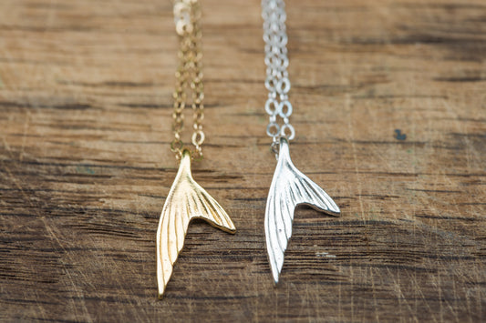 Mermaid Tail - Fish Tail - Charm Necklace