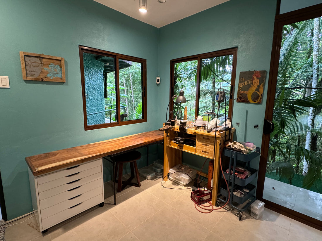 My New Jewelry Workshop in the Jungles of Costa Rica