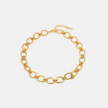 Load image into Gallery viewer, 18K Gold-Plated Stainless Steel Necklace