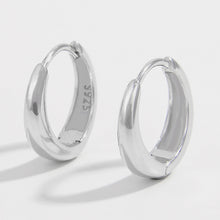 Load image into Gallery viewer, 925 Sterling Silver Huggie Earrings