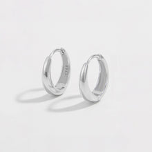 Load image into Gallery viewer, 925 Sterling Silver Huggie Earrings