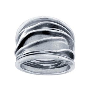 Sterling Silver Fold-Formed Ring