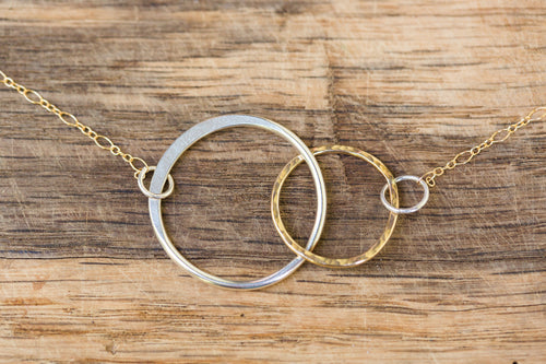Two Moons Eternity Necklace