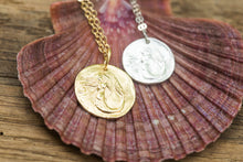Load image into Gallery viewer, Mermaid Coin Necklace