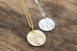 Mermaid Coin Necklace