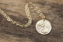 Load image into Gallery viewer, Mermaid Coin Necklace